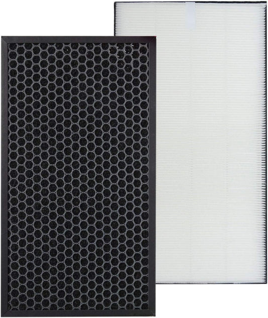 Air Purifier Filter Set Compatible for Amway 10-1076K/10-3832K(HEPA+Carbon)